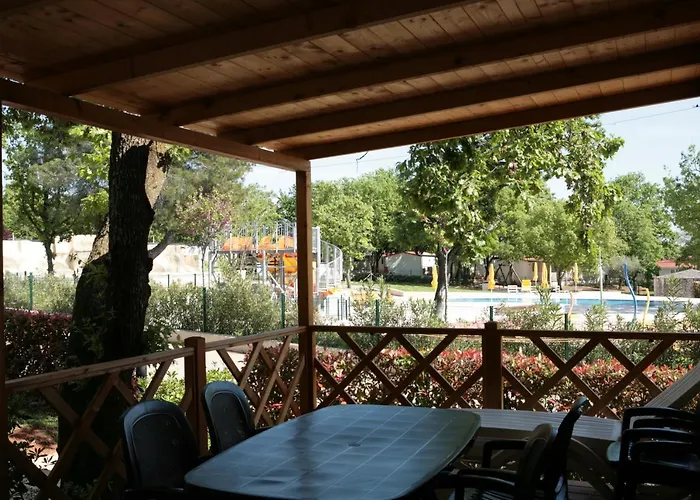 Prázdninový areál Camping Adria Mobile Homes Lanterna Poreč