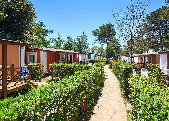 Prázdninový areál Camping Adria Mobile Homes Lanterna Poreč